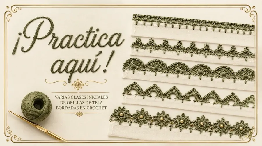 Bordes de crochet para principiantes